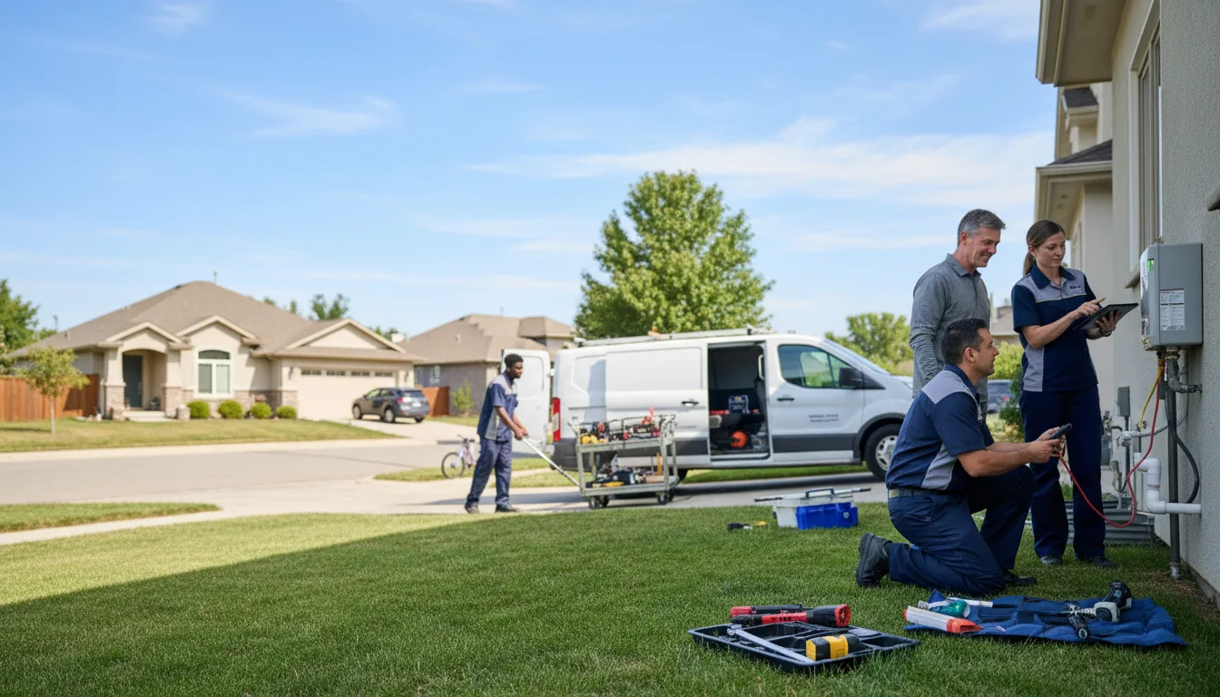 Tankless water heater service in Catasauqua, PA